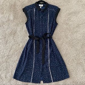Jason Wu x Target Navy & White Polka Dot Dress